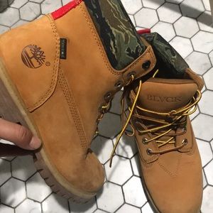 Timberland collaboration with Blvck Scale Boots